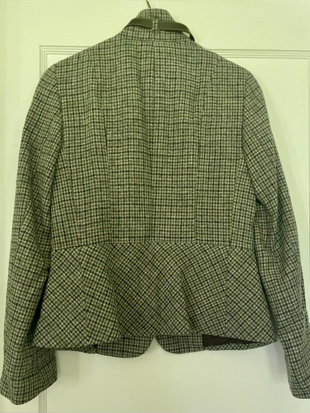 Talbots Plaid Wool-Blend Jacket - Picture 5 of 13